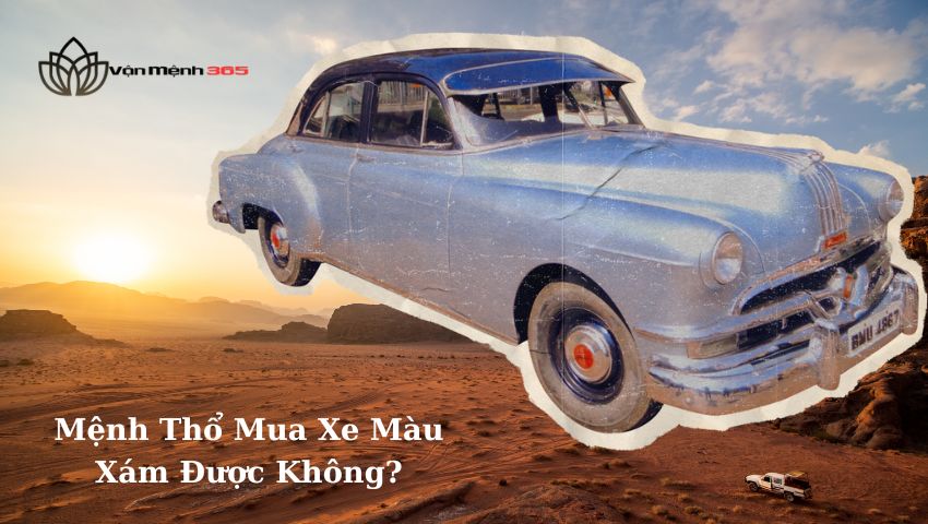 Mệnh Thổ Mua Xe Màu Xám Được Không