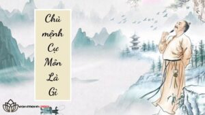 Chủ mệnh Cự Môn Là Gì